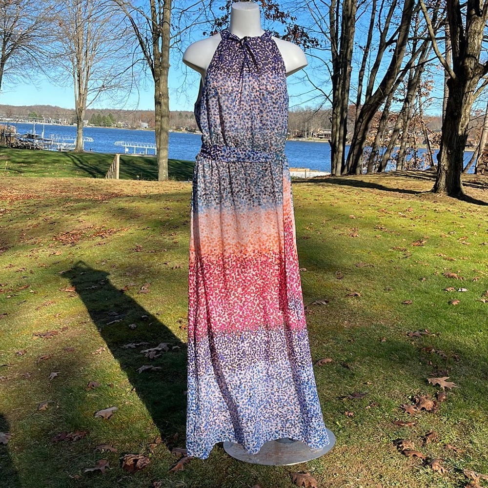 DR Collection by Donna Ricco fun halter maxi 14